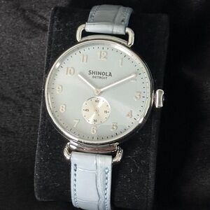 Shinola Detroit Leather Watch - Very Rare Color